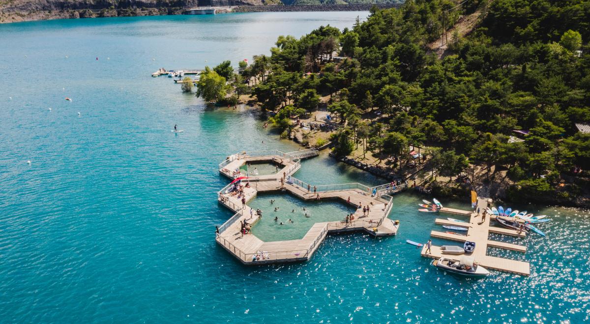 Piscine flottante de Bois-Vieux - Piscine flottante de Bois-Vieux