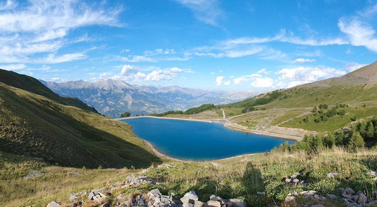 Lac de Costebelle à Pra Loup - Lac de Costebelle à Pra Loup