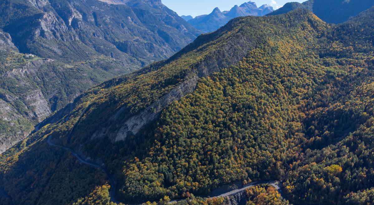 Route du col Saint-Jean - Route du col Saint-Jean