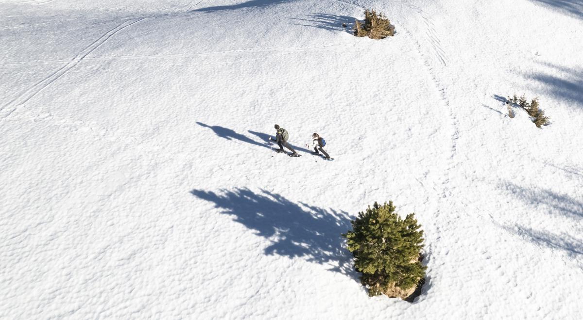 Itinéraire raquettes Les Roches - variante noire - Itinéraire raquettes Les Roches - variante noire