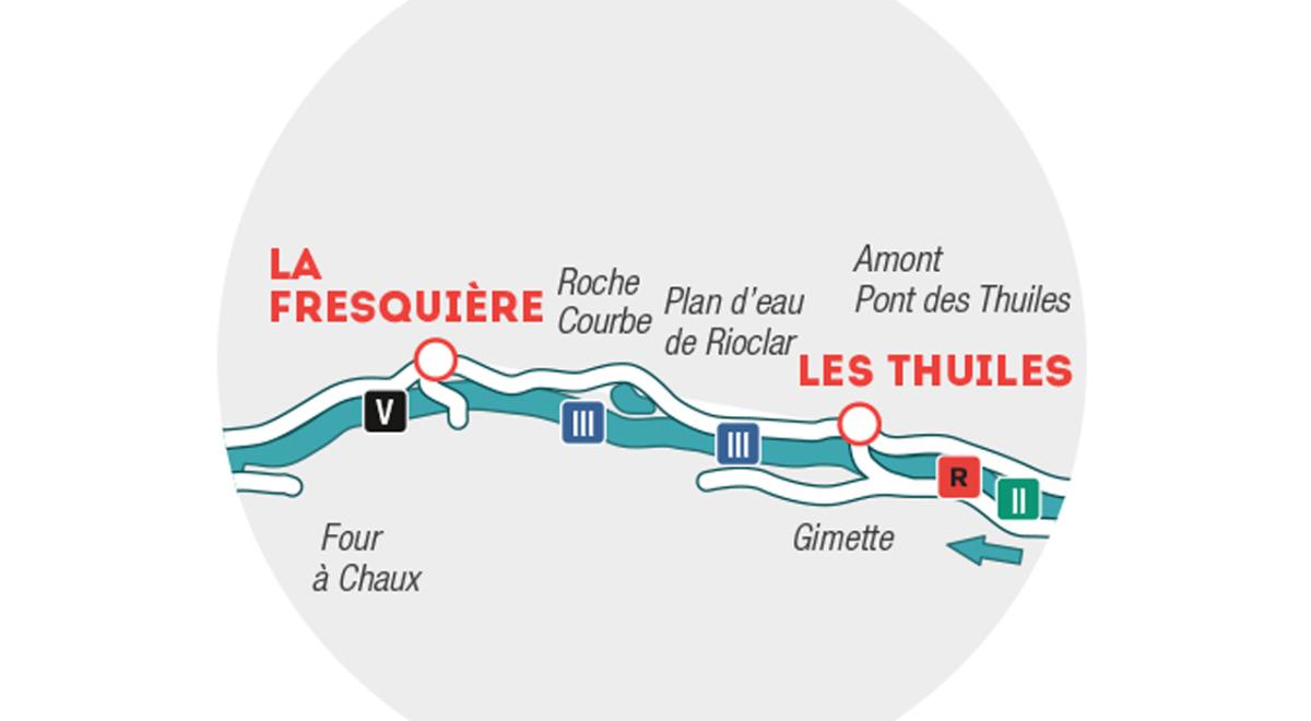 Parcours d'eau vive Basse-Ubaye - Parcours d'eau vive Basse-Ubaye