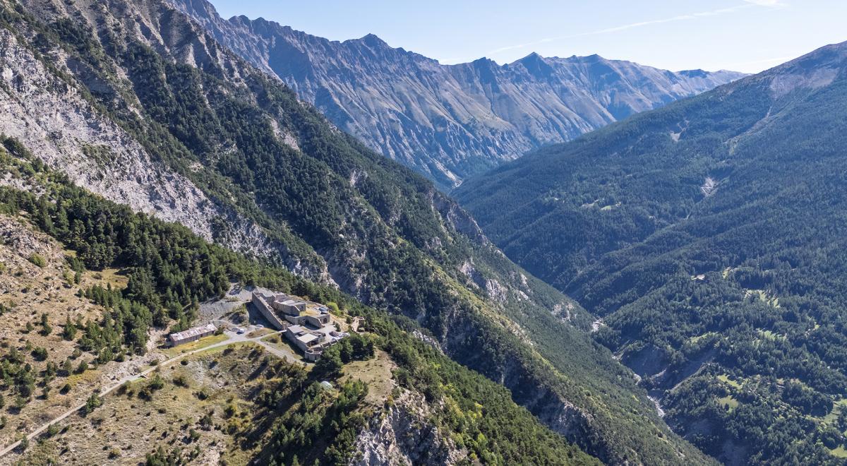 Itinéraire VTT Batterie de Cuguret - Jausiers - Fort de Cuguret