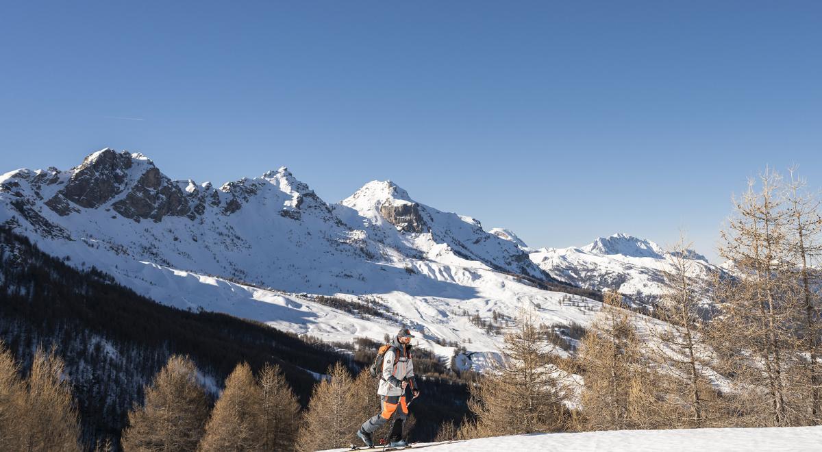 Itinéraire ski de randonnée balisé du Sauze - Rémézin - Itinéraire ski de randonnée balisé du Sauze - Rémézin