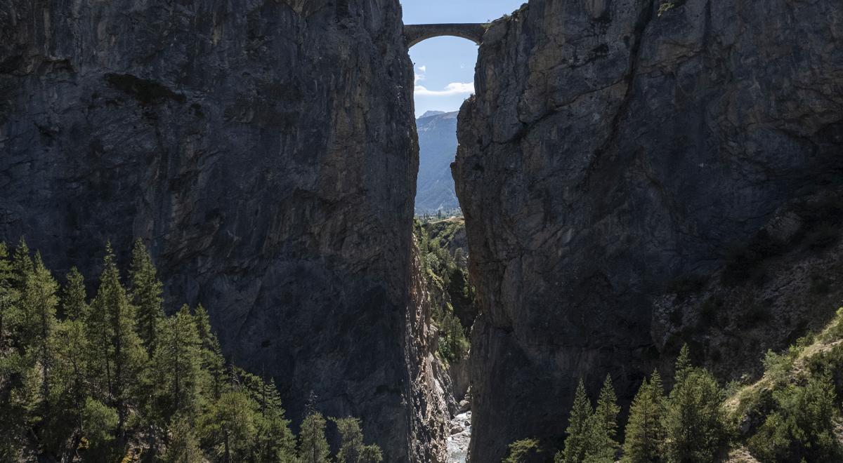 Le pont du Châtelet - Saint-Paul-sur-Ubaye - Le pont du Châtelet