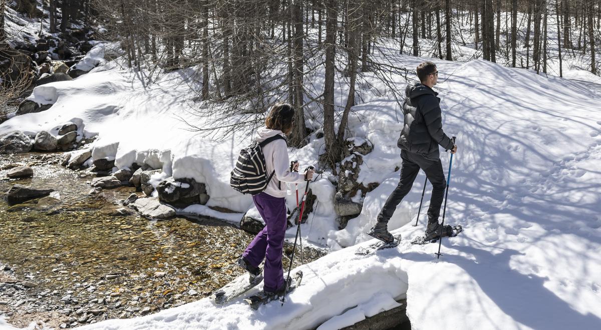 Itinéraire raquettes : Circuit de la Barge - Saint-Paul-sur-Ubaye - Itinéraire raquettes : Circuit de la Barge