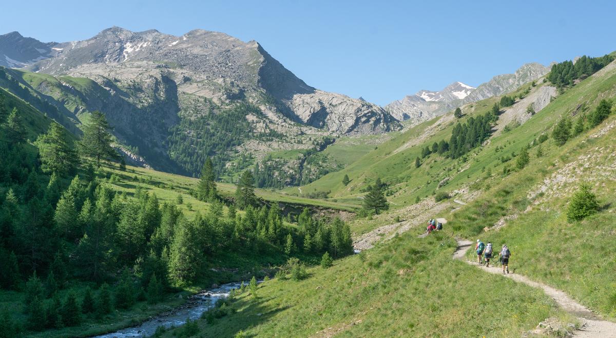 Randonnée au lac du Lauzanier - Vallon du Lauzanier