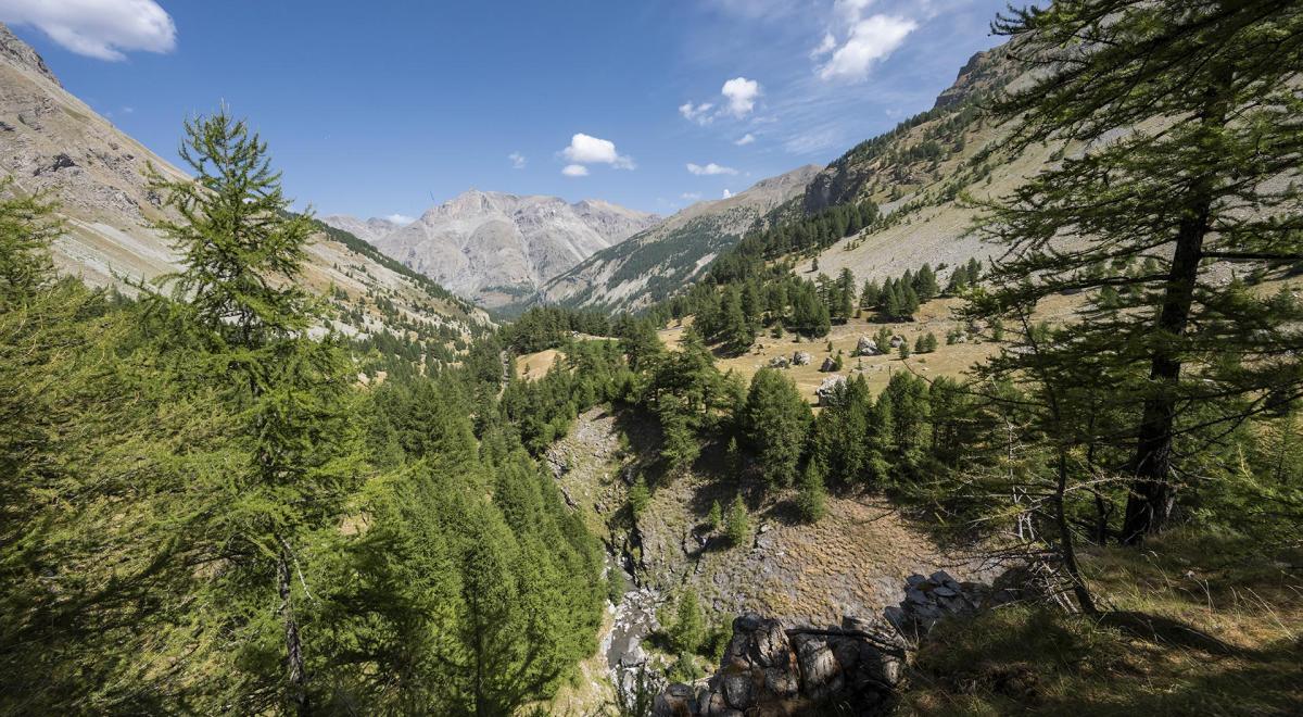 Tour de la Pierre Eclatée - randonnée à Uvernet-Fours - Tour de la Pierre Eclatée