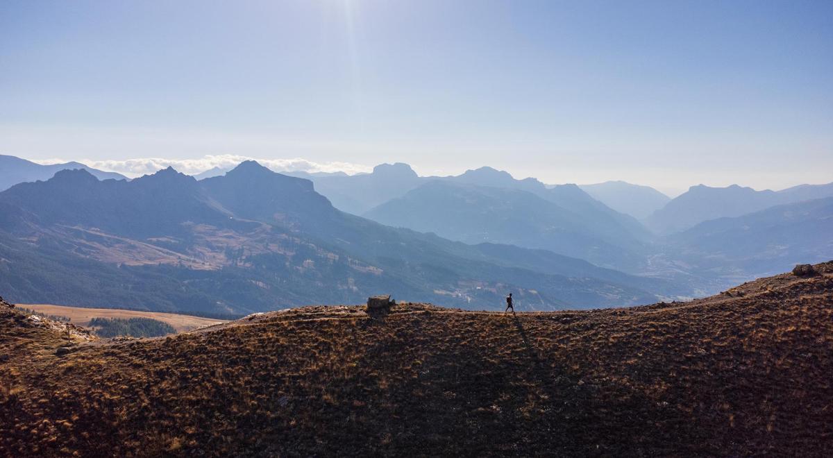 Croix de l'Alpe - randonnée à Enchastrayes - Randonnée à la Croix de l'Alpe