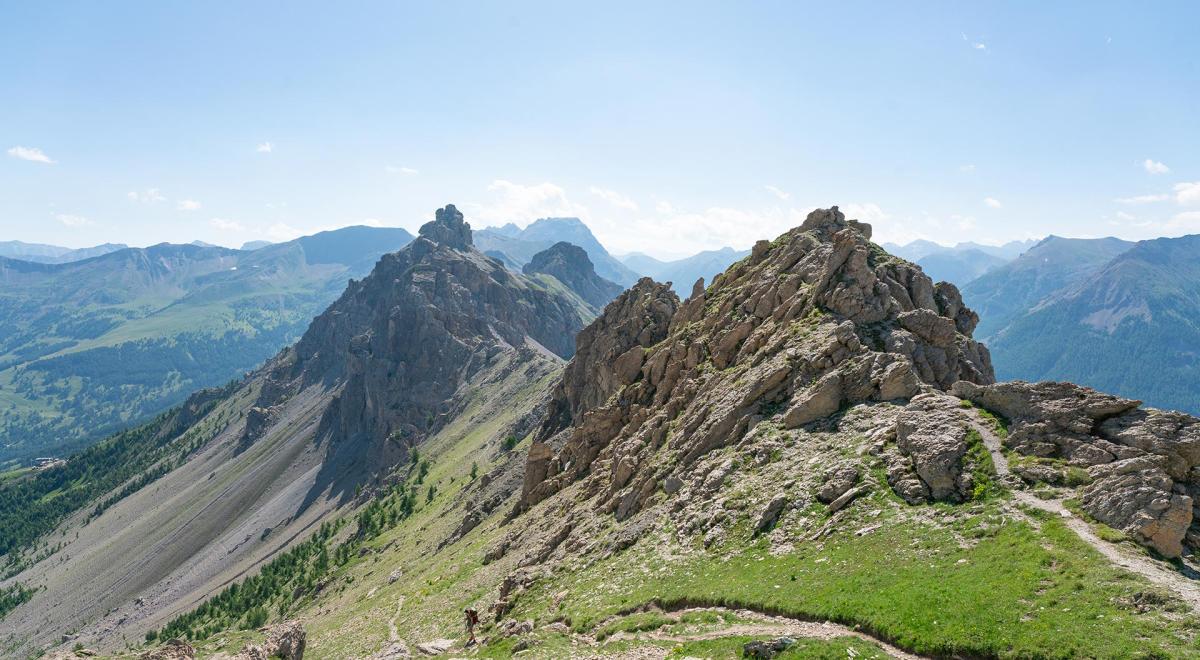 Chapeau de Gendarme - randonnée au Sauze - Randonnée au Chapeau de Gendarme
