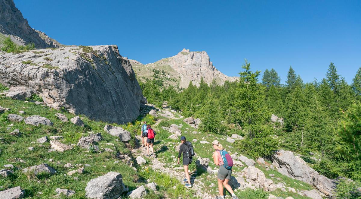 Chapeau de Gendarme - randonnée au Sauze - Randonnée au Chapeau de Gendarme