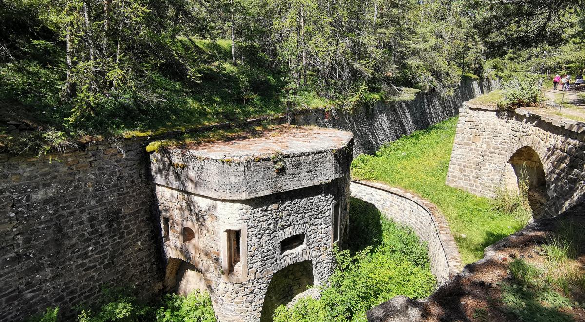 Forts et forêt de Tournoux - Batterie des Caurres