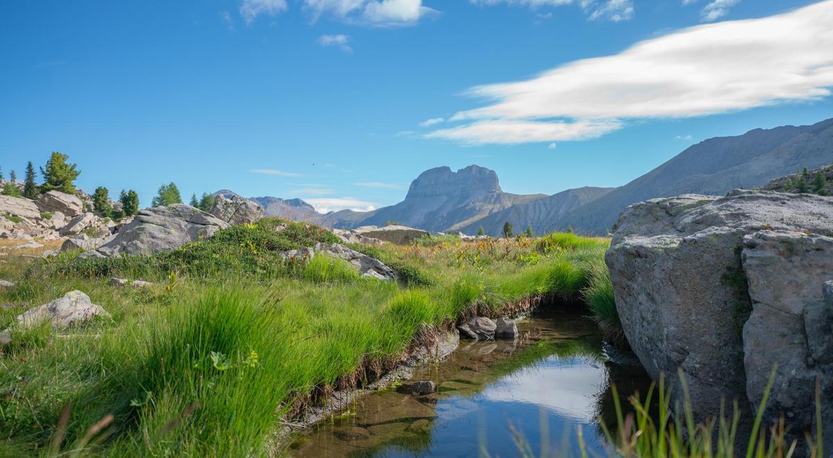 Eaux Tortes du Laverq - randonnée à Méolans-Revel - Randonnée aux Eaux Tortes du Laverq