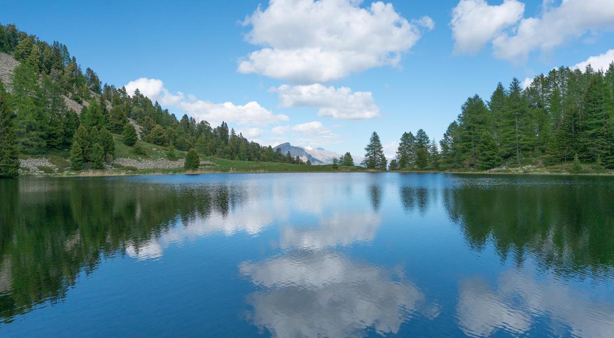 Lacs du Col Bas - randonnée au Lauzet-Ubaye - Lacs du Col Bas - Lac du milieu