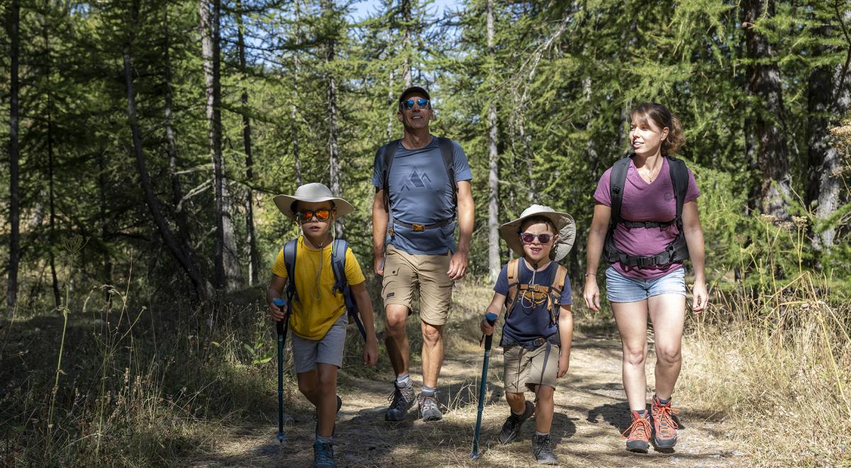 Sentier de Guillem Maurin - Faucon-de-Barcelonnette - Randonnée en famille dans la Vallée de l'Ubaye