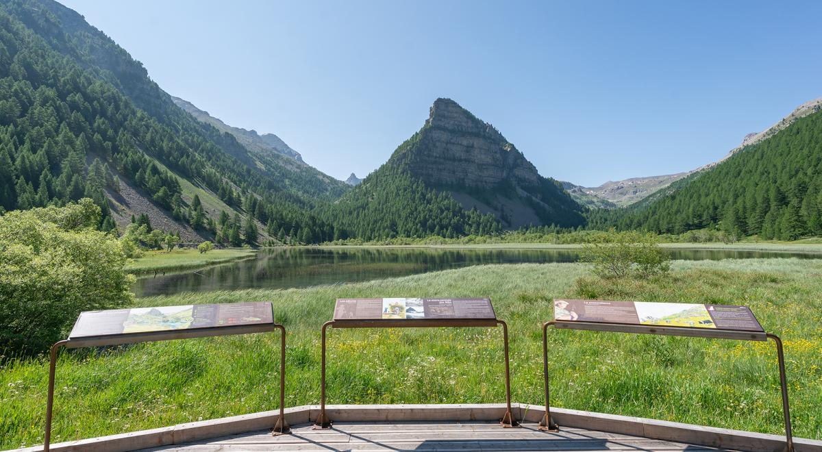 Tour du lac des Sagnes - Jausiers - Le lac des Sagnes