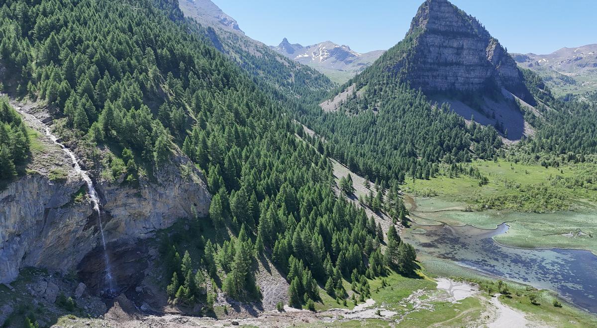 Tour du lac des Sagnes - Jausiers - Le lac des Sagnes