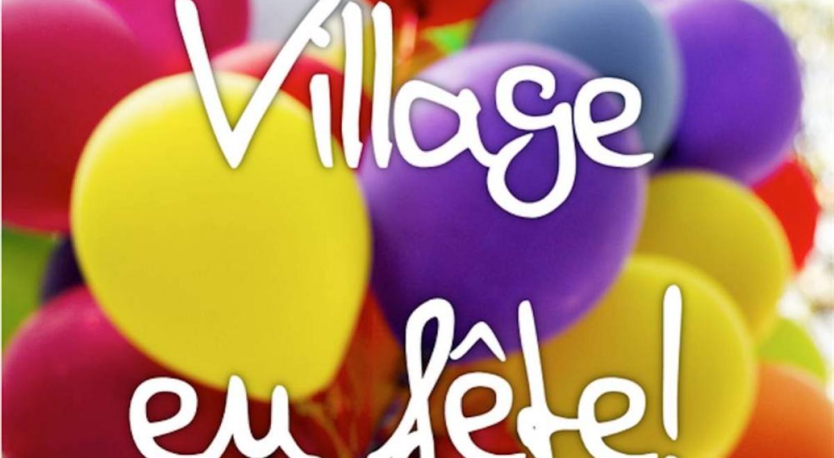 Affiche - Village en fête