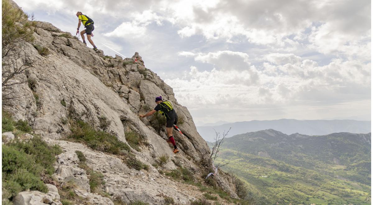 Trail La Perce Roche à Sisteron - Gache