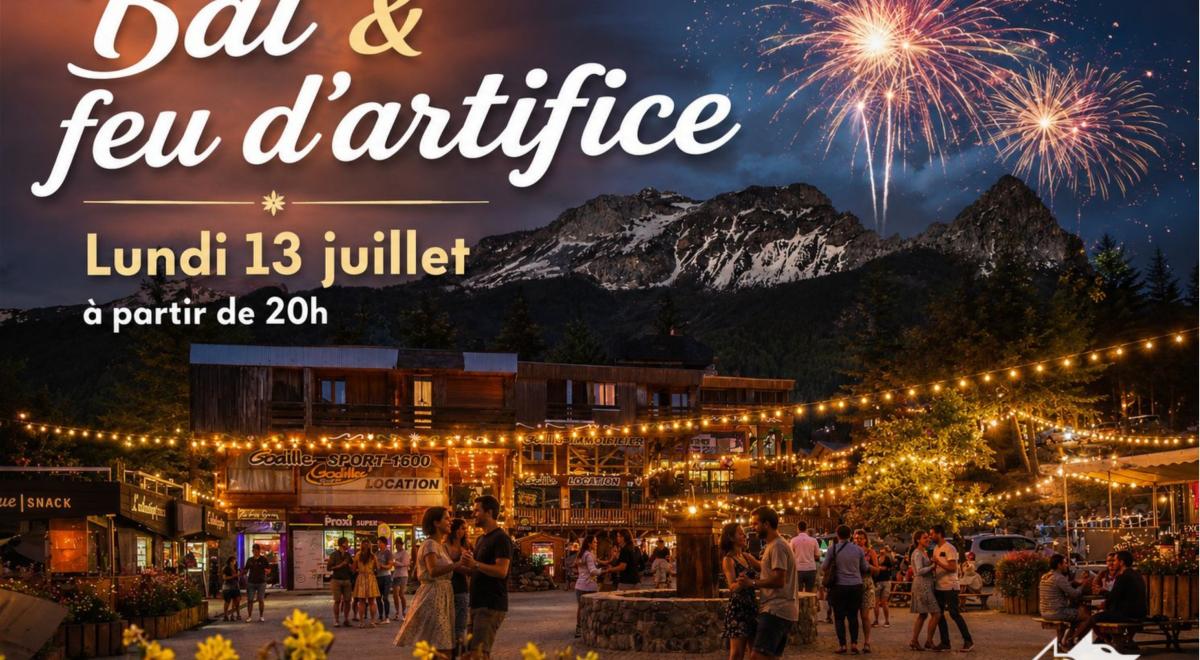 Feu d'artifice et Soirée Dansante_Pra Loup 1600 - Feu d'artifice