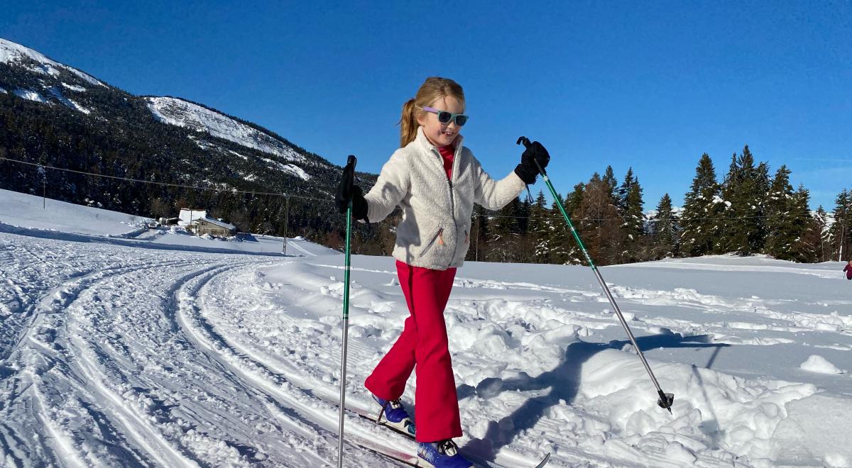 Week-end des Enfants au Fanget_Auzet - Enfant ski nordique