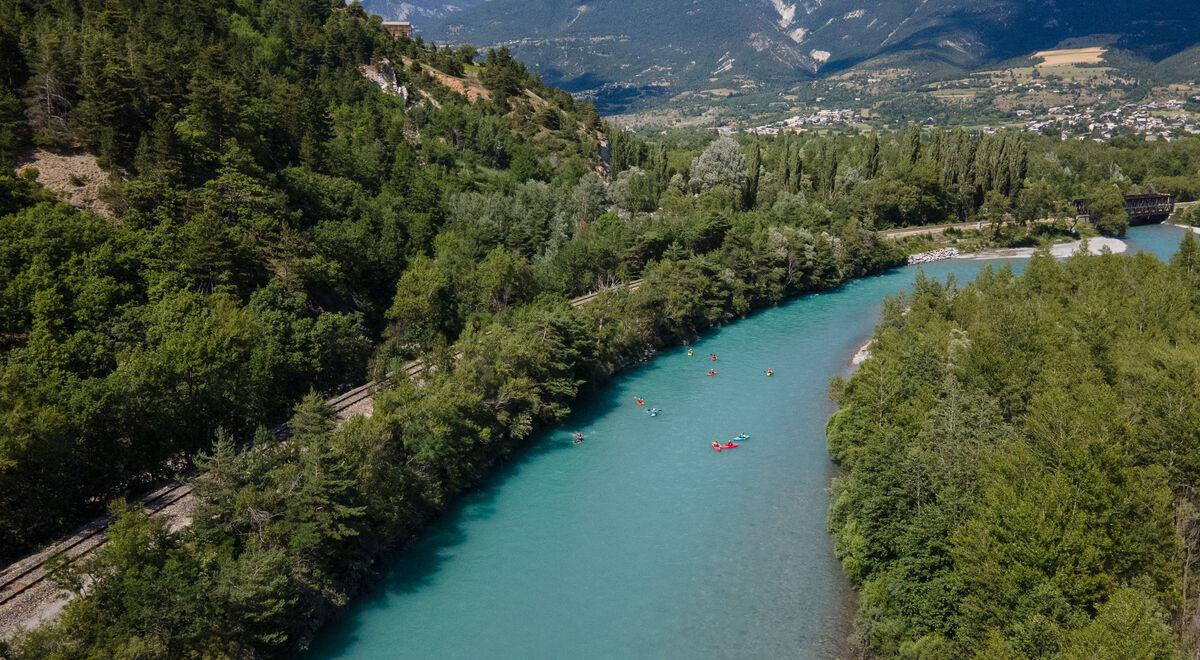 La descente des radeliers de la Durance_Saint-Clément-sur-Durance