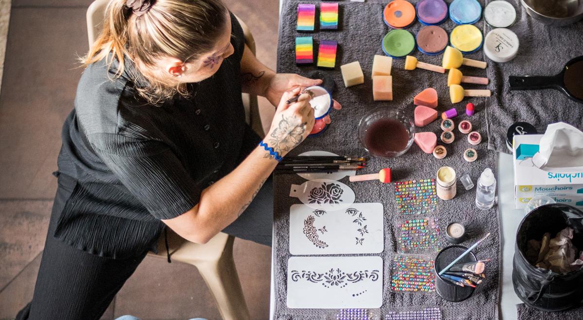 Séances de maquillage - Le Sauze - Séance de maquillage