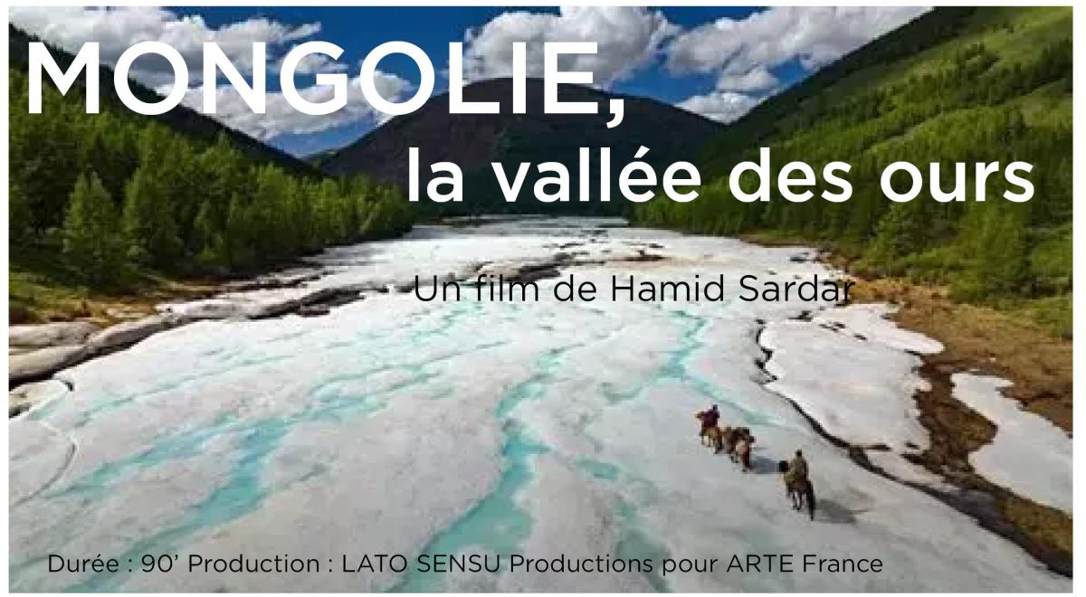 Projection à Auzet "Mongolie, La vallée des ours"_Auzet - affiche Film