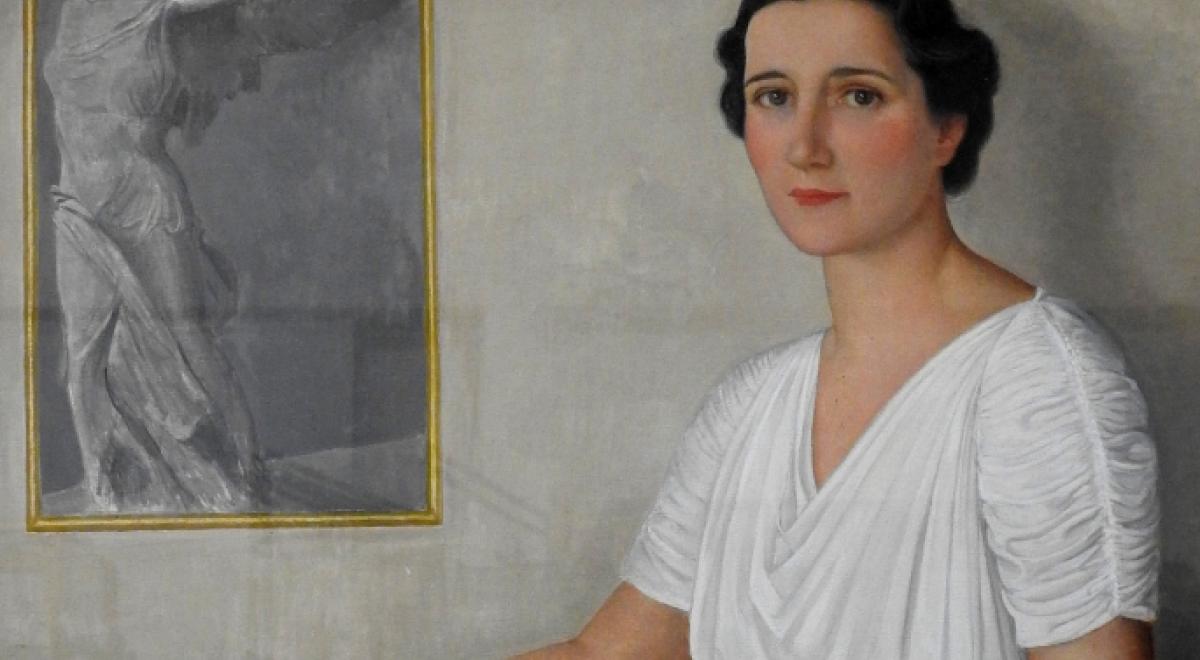 Un jour une œuvre - Barcelonnette - Portrait de Marie-Louise Signoret