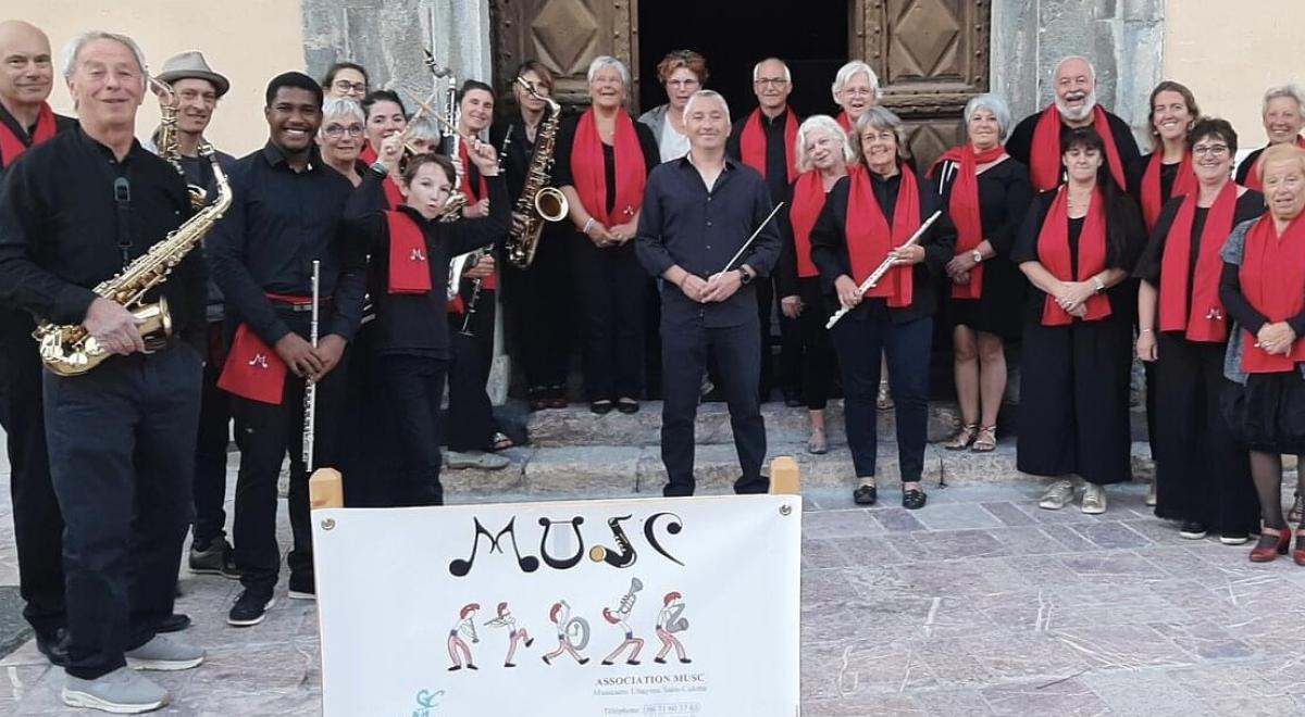 Concertde l'amitié Choeurs des Coteaux d'Azur et MUSC_Jausiers