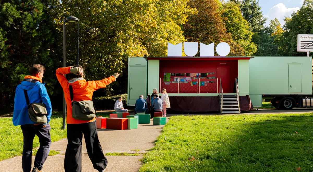 Portes ouvertes de l'exposition "Pompidou Circus" du MuMo X Centre Pompidou_Barcelonnette
