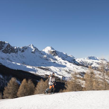 Itinéraire ski de randonnée balisé du Sauze - Rémézin - Itinéraire ski de randonnée balisé du Sauze - Rémézin