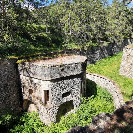 Forts et forêt de Tournoux - Batterie des Caurres Forts et forêt de Tournoux - Batterie des Caurres
