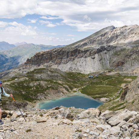 Ubaye - Pays du Viso en 3 jours (GRP®) : Petit tour du Chambeyron - Randonnée au niveau du Lac Premier et du refuge du Chambeyron Ubaye - Pays du Viso en 3 jours (GRP®) : Petit tour du Chambeyron - Randonnée au niveau du Lac Premier et du refuge du Chambeyron