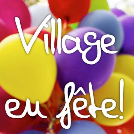 Affiche - Village en fête