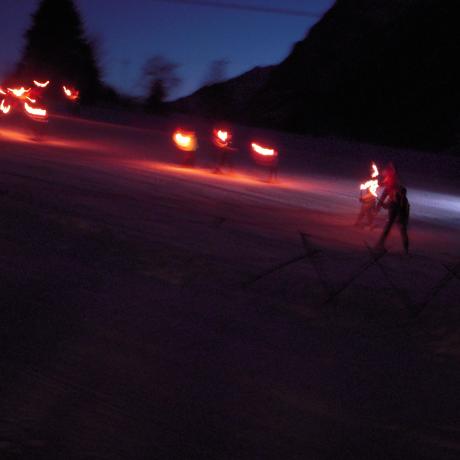 Descente aux flambeaux - Descente aux flambeaux