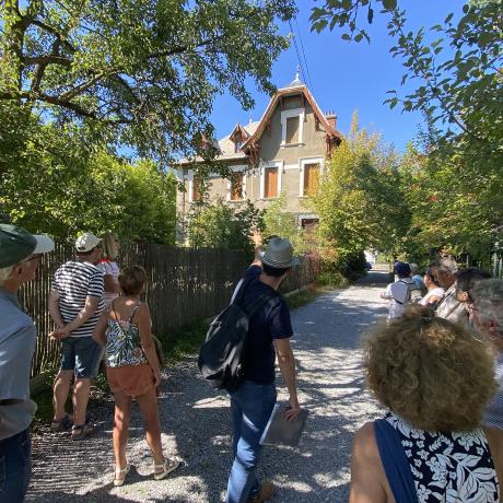 Visite guidée : Les villas de Barcelonnette, retour du Mexique - Visite guidée : Les villas de Barcelonnette, retour du Mexique