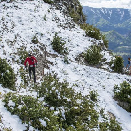 Trail La Perce Roche à Sisteron - Trou de l'Argent