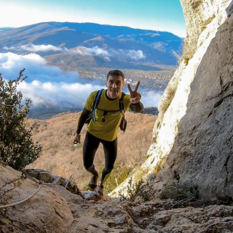 Trail La Perce Roche à Sisteron - Trou de l'Argent