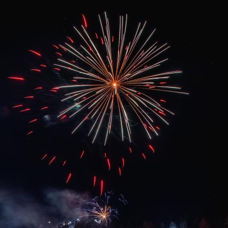 Feu d'artifice à Pra Loup - Feu d'artifice à Pra Loup