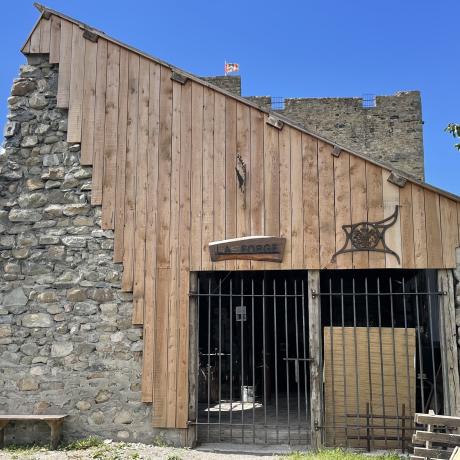 Démonstration à la Forge dans le Fort de Seyne - Forge de Seyne