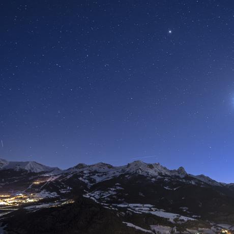 Soirée astronomie au Sauze 1700 - Ciel étoilé