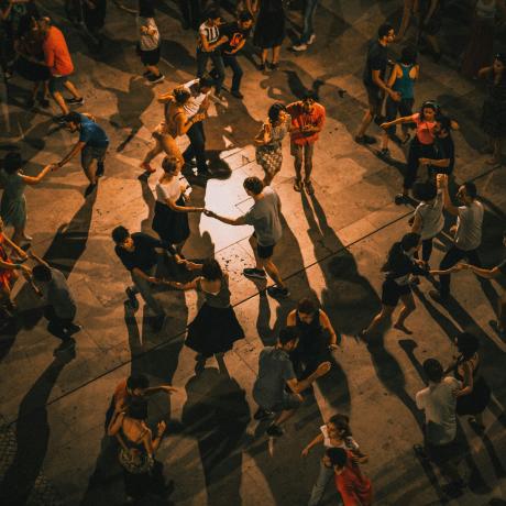 Thé dansant au café des arts_Montclar - Danseurs