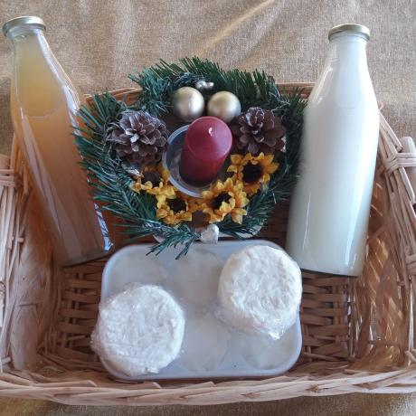 De ferme en ferme : La Ferme des Montclarines_Montclar - panier produits