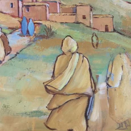 Exposition : Le clou et le papillon, Cécile Mimet (1945-2024) - Barcelonnette
