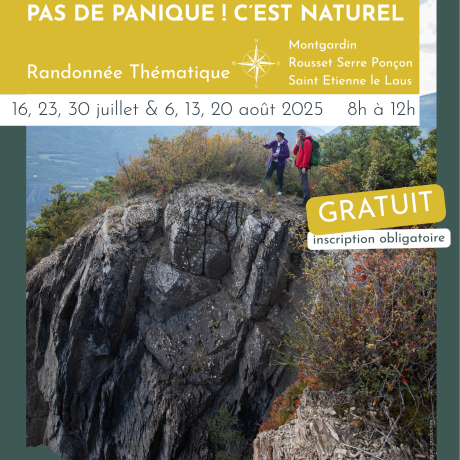 Pas de panique ! C'est naturel (Le torrent de trente pas)_Rousset-Serre-Ponçon
