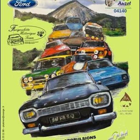 Rassemblement Ford Escort MK1 et MK2_Auzet - Rassemblement Ford Escort MK1 et MK2_Auzet