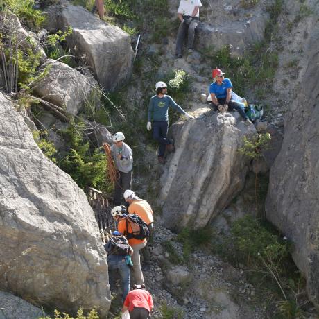 Opération de nettoyage de l'Ubayette_Val d'Oronaye
