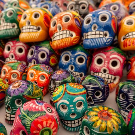 Chasse aux Calaveras et Alebrijes - Jausiers - Calaveras