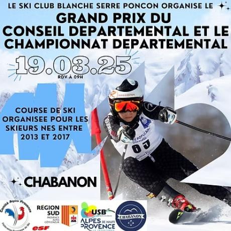 Grand Prix du Conseil Départemental_Selonnet - Affiche