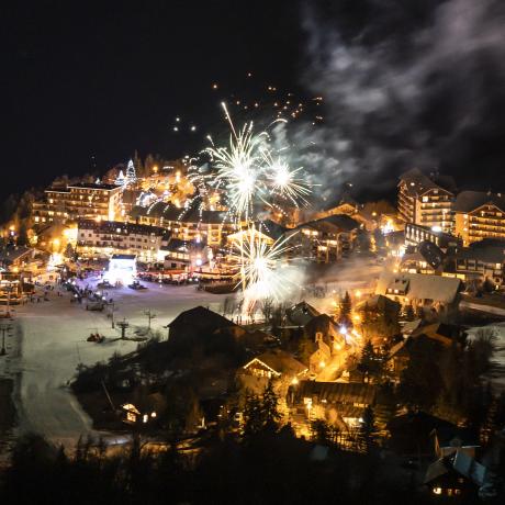 Feu d'artifice de la Saint Sylvestre - Le Sauze - Feu d'artifice au Sauze
